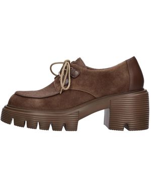 Jeannot Pj545M Schnür-Ballerina - Braun