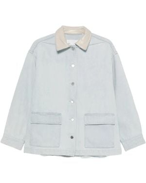 Agolde Overhemden ,Blauw ,Denim Denim Overhemd