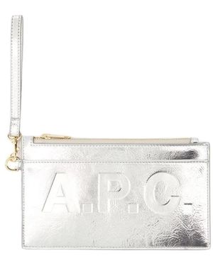 A.P.C. Clutches - Blanco