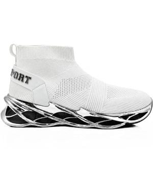 Philipp Plein Running Shoes - Bianco