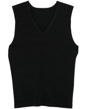 Issey Miyake Waistcoats - Black