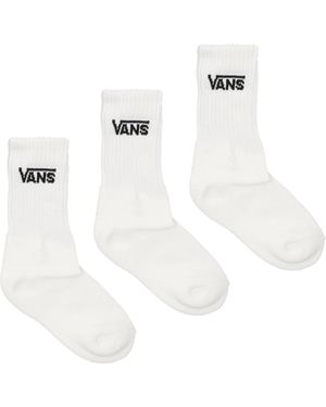 Vans Klassische Crew Socken Für Jungen - Weiß