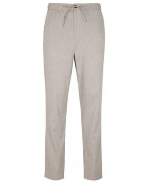 Les Deux Slim-Fit Trousers - Grey