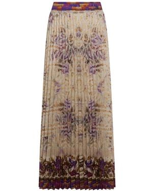 Pierre Louis Mascia Maxi Skirts - Marrón