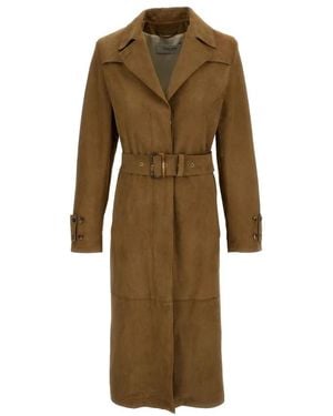 Golden Goose Trench Coats - Green