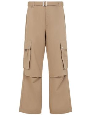 Jacquemus Wide Trousers - Neutre