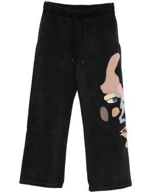 Kidsuper Straight Trousers - Black