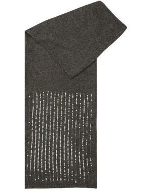 Pieces Winter Scarves - Gray