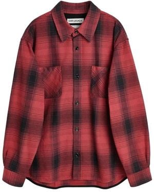 Our Legacy Whoppin Shirt - Rood