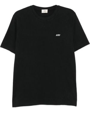 Autry T-Shirt Met Ronde Hals - Zwart