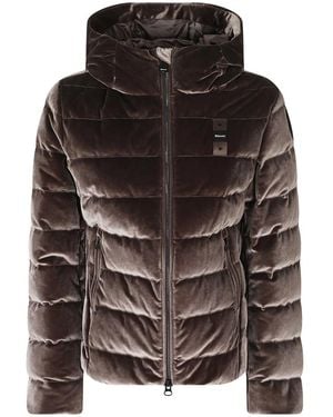 Blauer Jassen ,Bruin ,Polyester Velly Donsjack