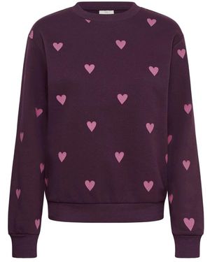 Kaffe Sweatshirts - Morado