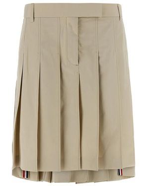 Thom Browne Short Skirts - Natural