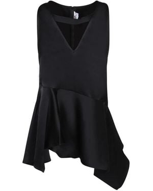 JW Anderson Sleeveless Tops - Black