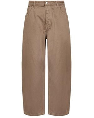 Studio Nicholson Loose Fit Jeans - Brown