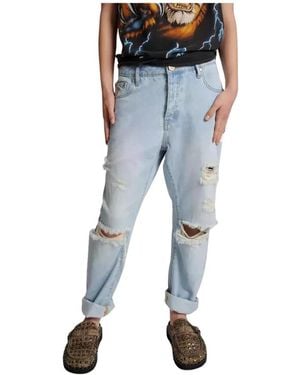 One Teaspoon Loose Fit Jeans - Blue