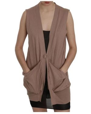 Pink Memories Cardigans - Brown