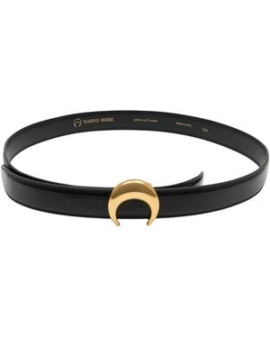 Marine Serre Belts - Negro