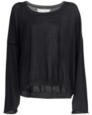 Isabel Benenato Round-Neck Knitwear - Noir