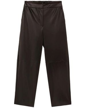 Alpha Studio Lederhose - Schwarz