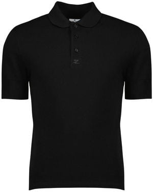 Courreges Polo Shirts - Nero