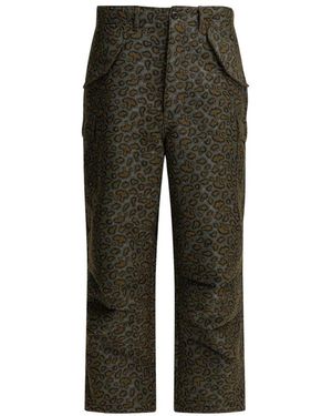 Beams Plus Straight Trousers - Verde