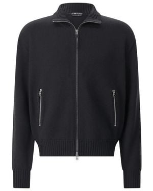 Tom Ford Bomber Jackets - Azul