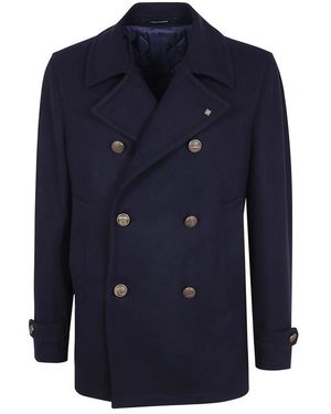 Tagliatore Jassen ,Blauw ,Double-Breasted Coats