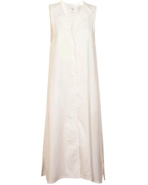 Yohji Yamamoto Maxi Dresses - Blanco