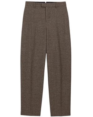Ami Paris Balloon-Fit Broek - Bruin