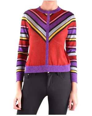 Philosophy Di Lorenzo Serafini Round-Neck Knitwear - Red