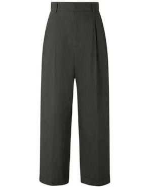 Soeur Wide Trousers - Black
