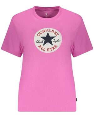 Converse T-Shirts - Pink
