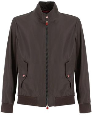 Kiton Light Jackets - Brown