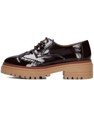 CTWLK Stijlvolle Simon Veterschoenen - Bruin