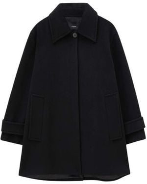 JOSEPH Single-Breasted Coats - Black