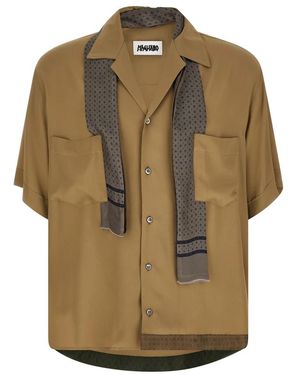 Magliano Short Sleeve Shirts - Natural