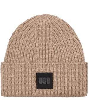 UGG Accessoires ,Chunky Rib Beanie Hat - Naturel