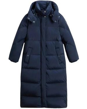 Woolrich Down Coats - Blue