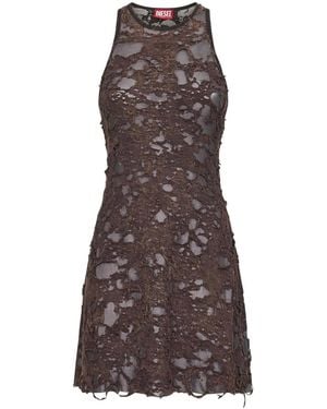 DIESEL Short Dresses - Brown