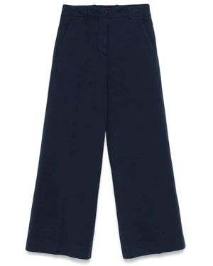 Incotex Wide Trousers - Bleu