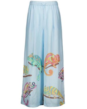 Herzensangelegenheit Wide Trousers - Bleu