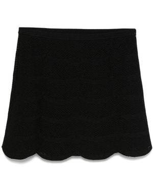 Tom Ford Gebreide Mini-Rok - Zwart