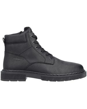 Rieker Lace-Up Boots - Black