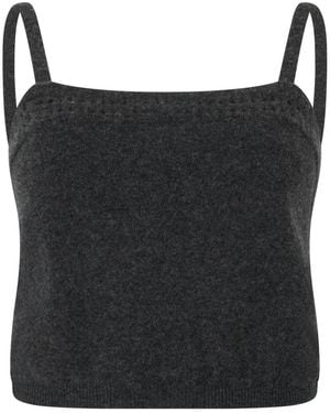 Alberta Ferretti Sleeveless Tops - Negro