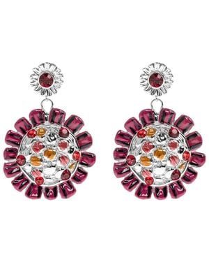 Marni Earrings - Rouge