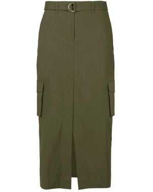 Bomboogie Midi Skirts - Green