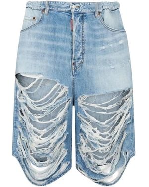 DSquared² Denim Shorts - Blue