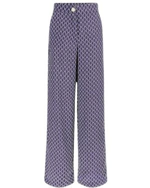 Guess Wide Trousers - Purple