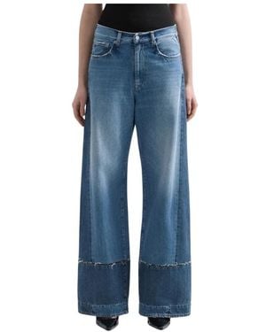 Replay Wide Jeans - Blue